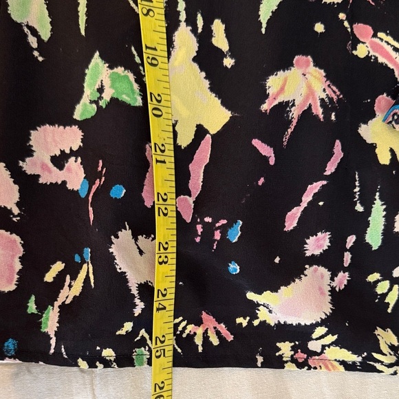 Plenty By Tracy Reese Womens Sleeveless 100% Silk Fairygrunge Blouse Size 12 - Picture 14 of 14